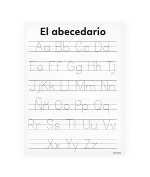 Abrir la imagen en la presentación de diapositivas, Tablero de acrílico para trazo - &quot;El abecedario&quot;
